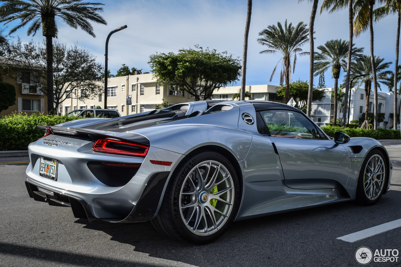 Porsche Spyder Weissach Package February Autogespot