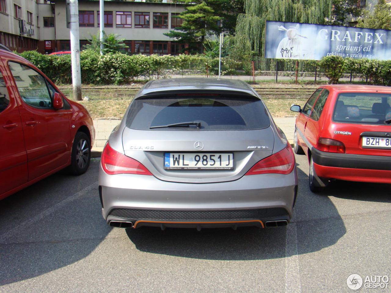 Mercedes Benz CLA 45 AMG Shooting Brake OrangeArt Edition 01 October