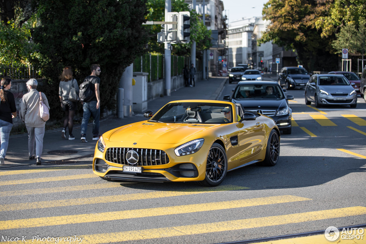 Mercedes AMG GT C Roadster R190 07 October 2018 Autogespot