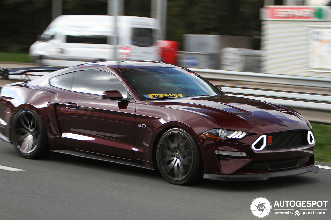 Ford Mustang GT 2018 Royal Crimson GT 10 December 2018 Autogespot