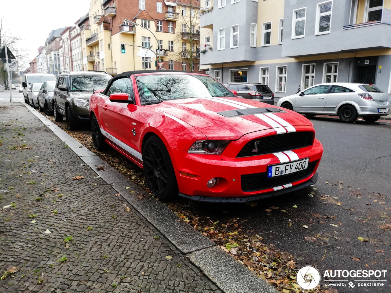 Ford Mustang Shelby Gt Convertible Dezember Autogespot