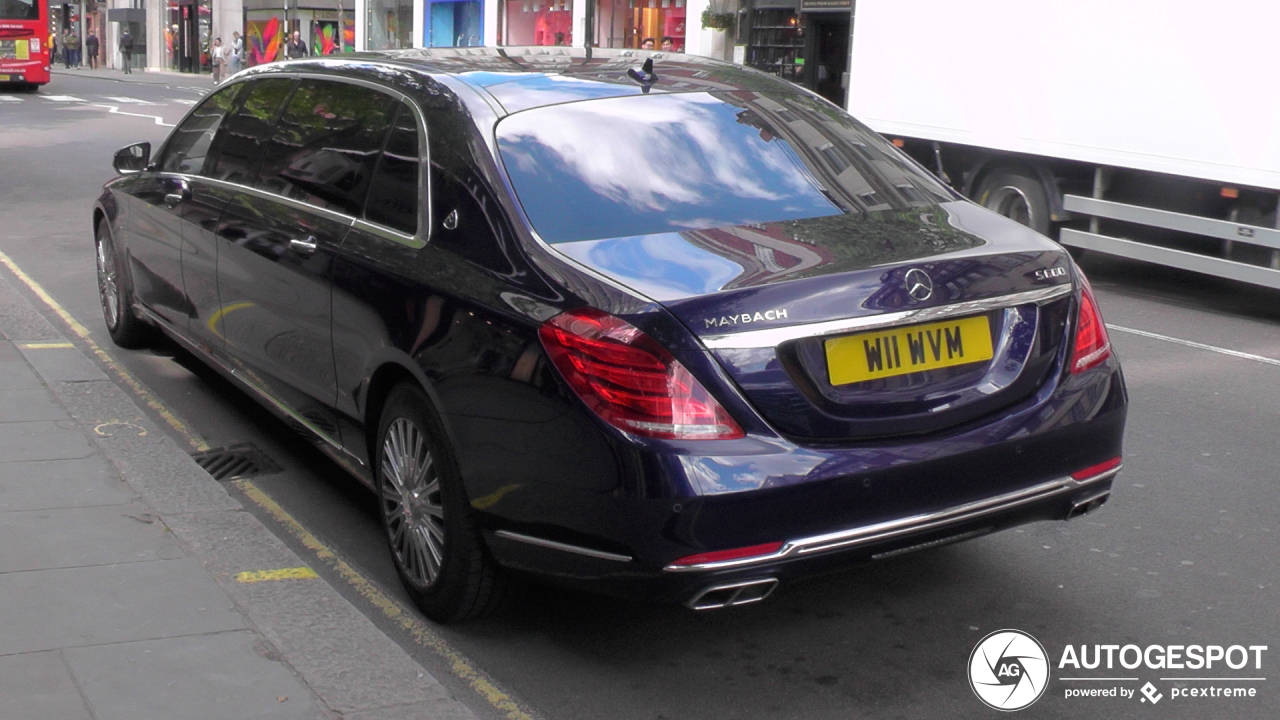 Mercedes Maybach S 600 Pullman VV222 06 May 2019 Autogespot