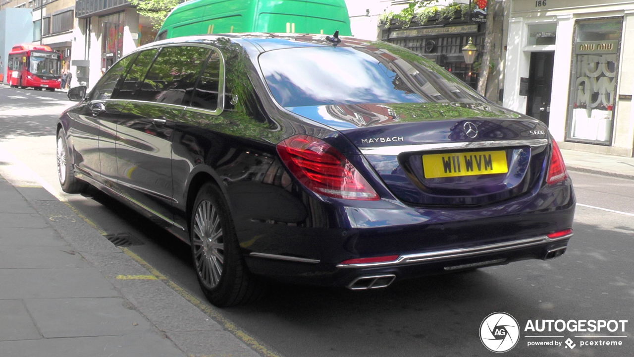 Mercedes Maybach S 600 Pullman VV222 06 May 2019 Autogespot