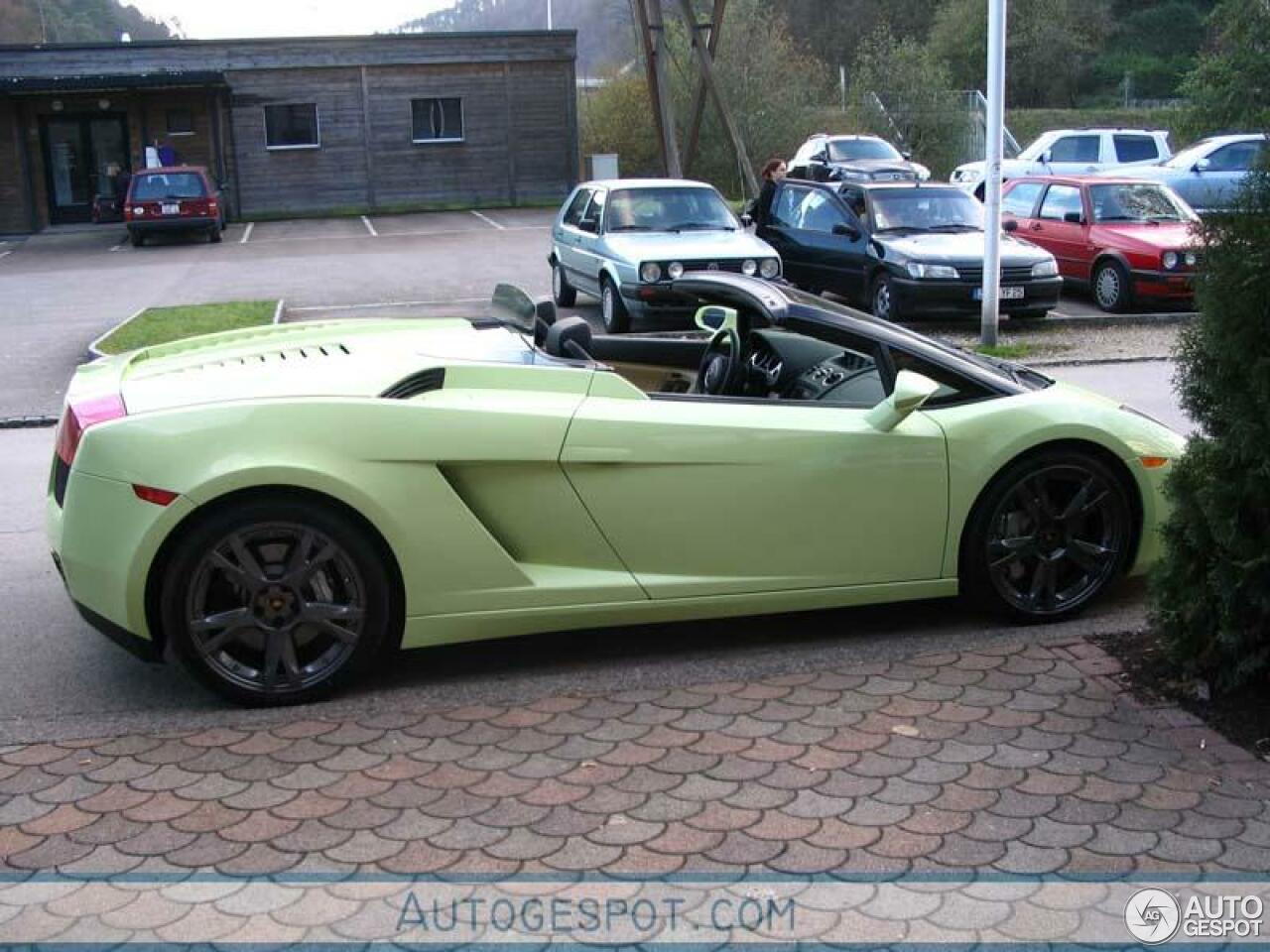 Lamborghini Gallardo Spyder