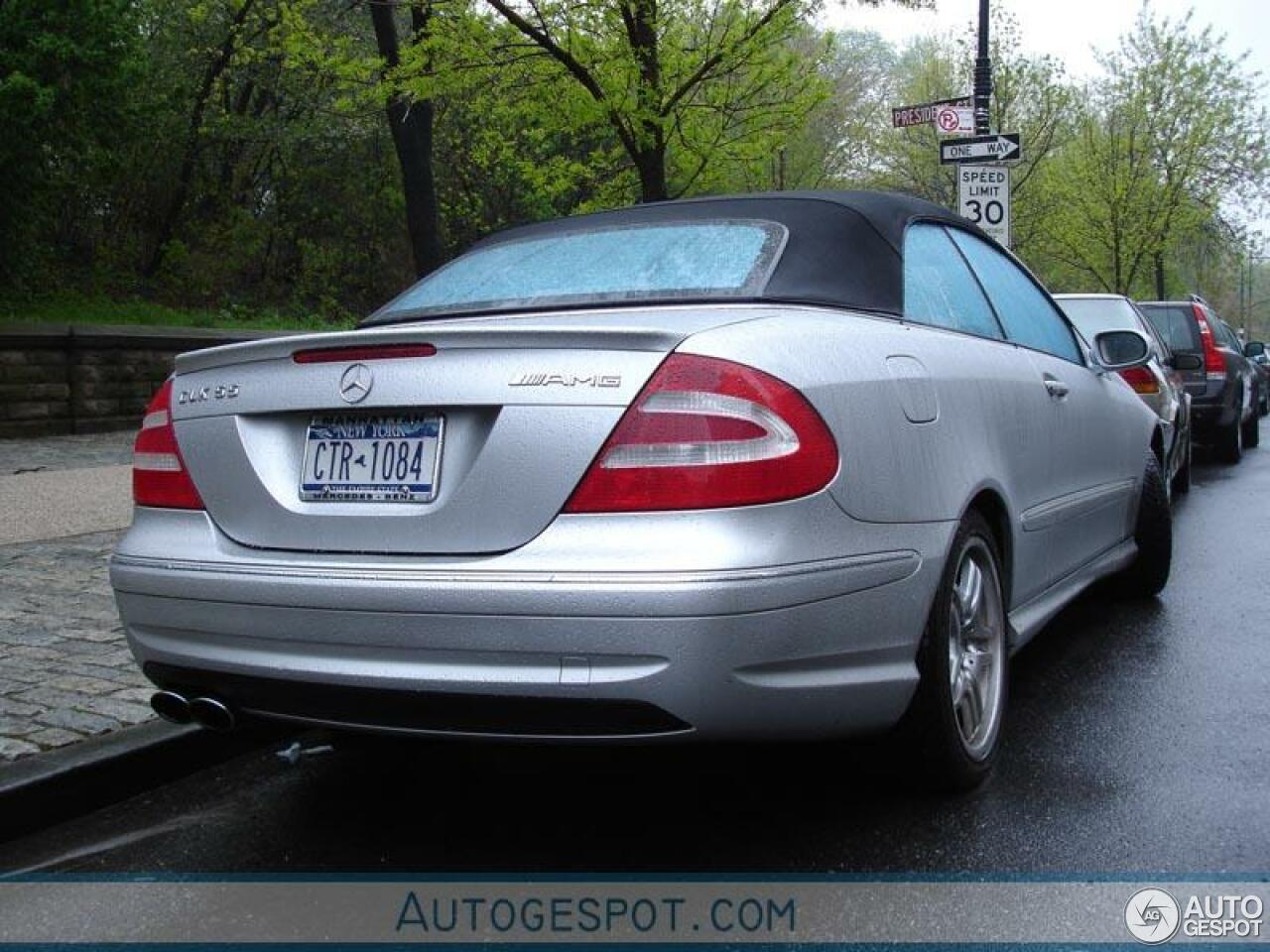 Mercedes-Benz CLK 55 AMG Cabriolet