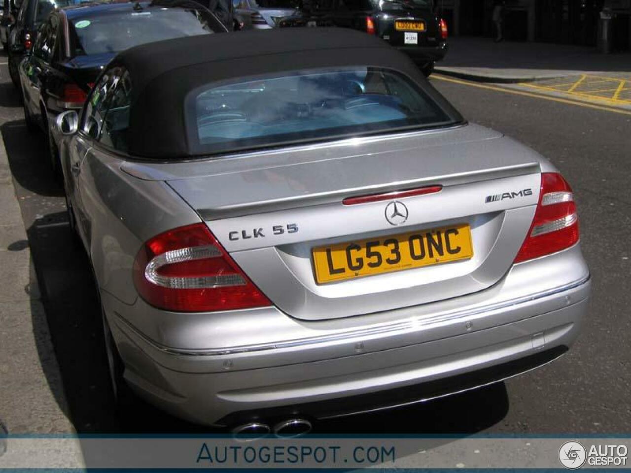 Mercedes-Benz CLK 55 AMG Cabriolet