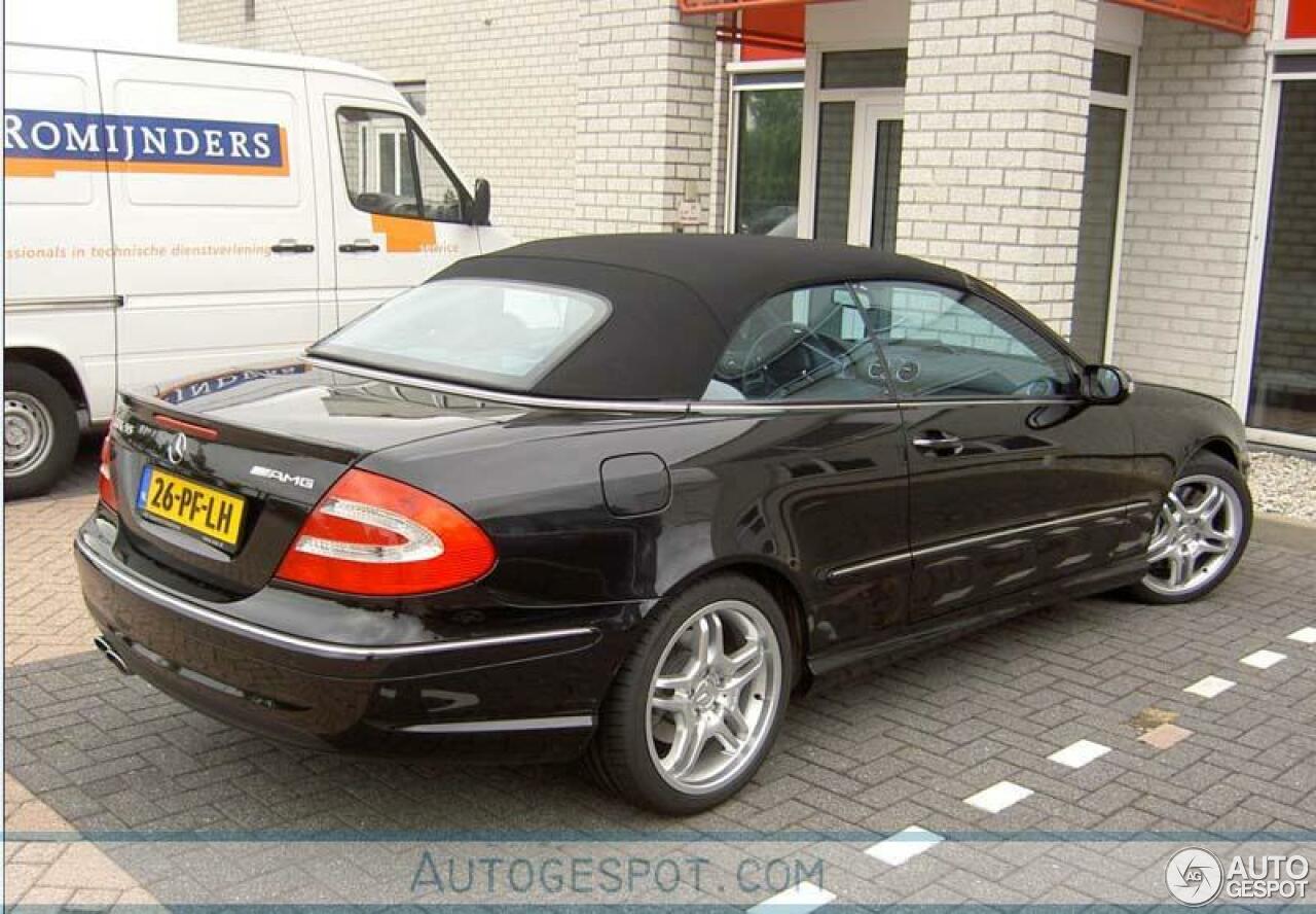 Mercedes-Benz CLK 55 AMG Cabriolet