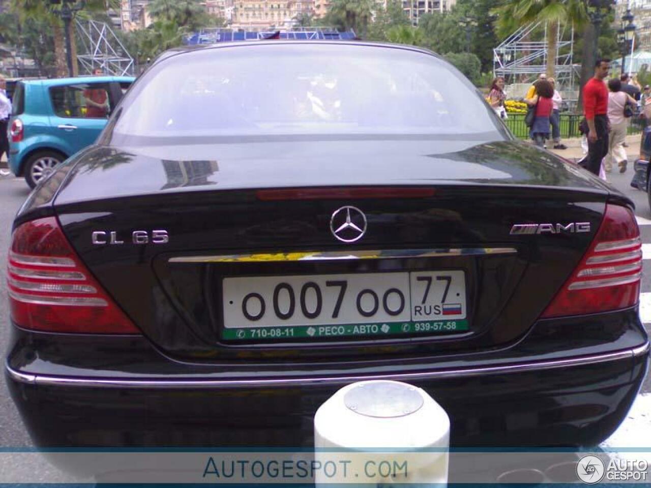 Mercedes-Benz CL 65 AMG C215