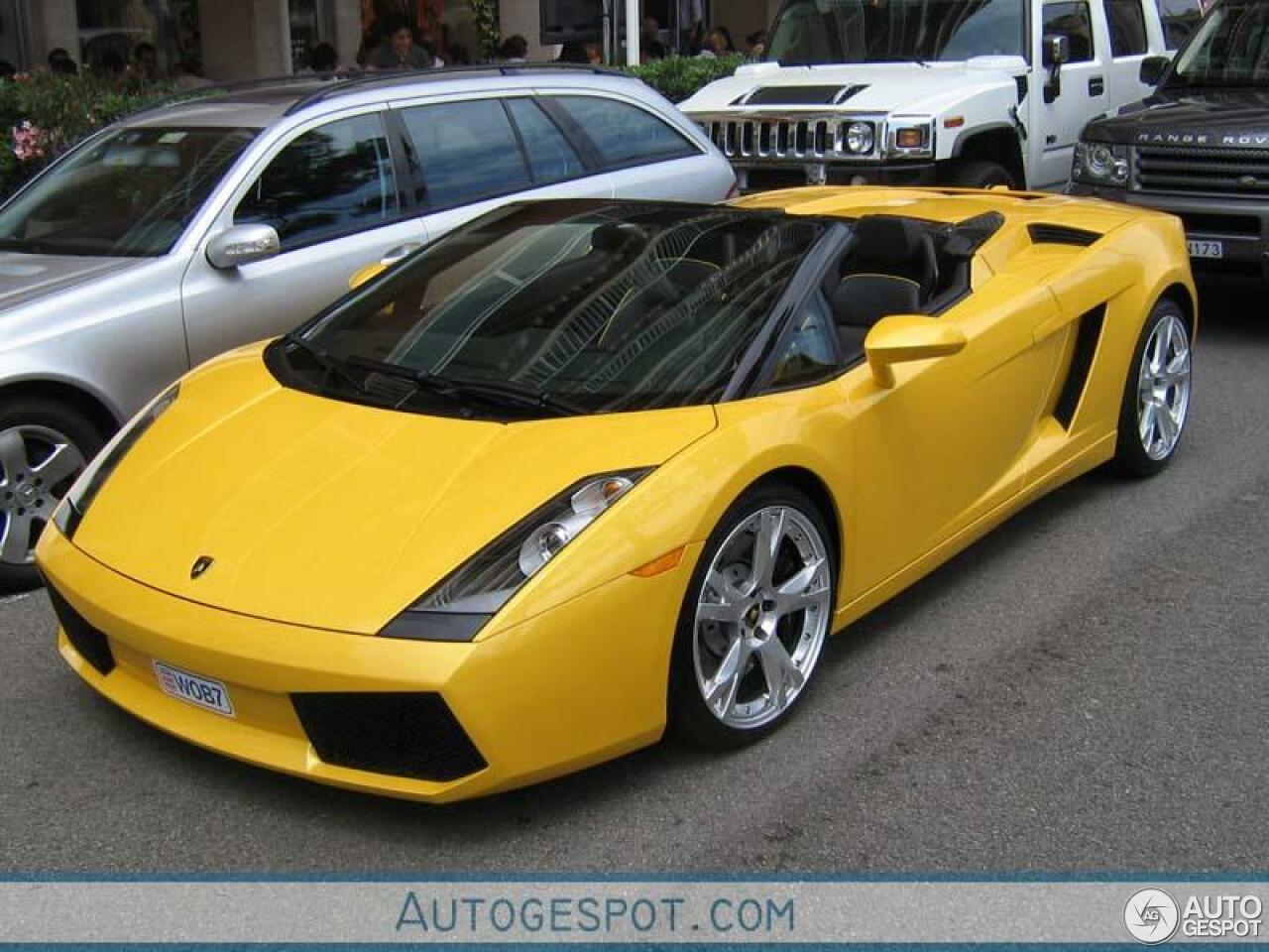 Lamborghini Gallardo Spyder