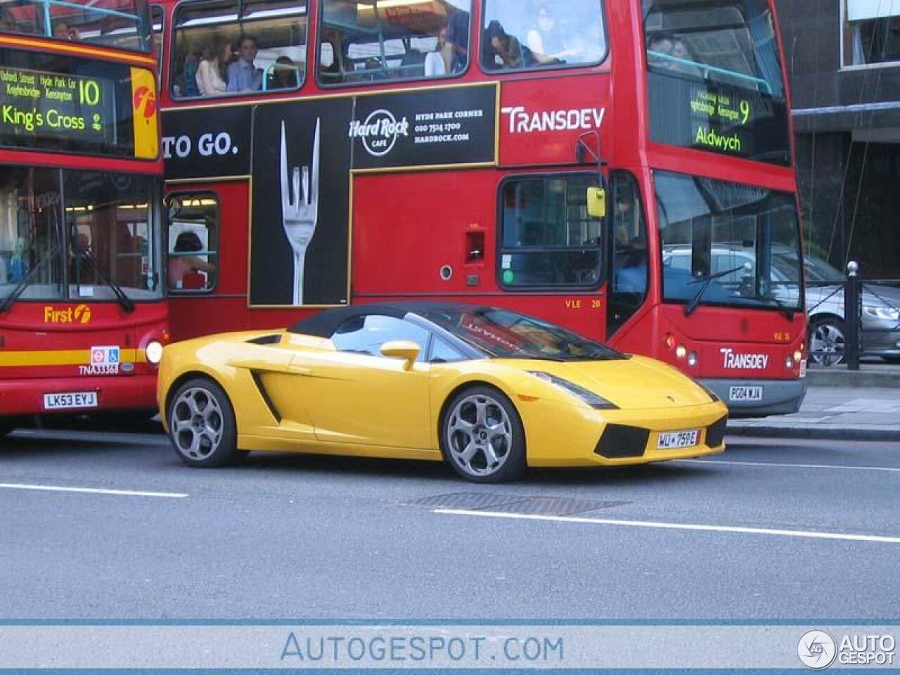 Lamborghini Gallardo Spyder