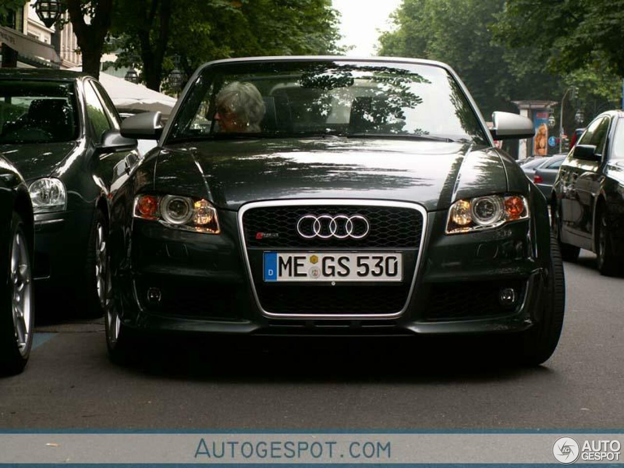 Audi RS4 Cabriolet