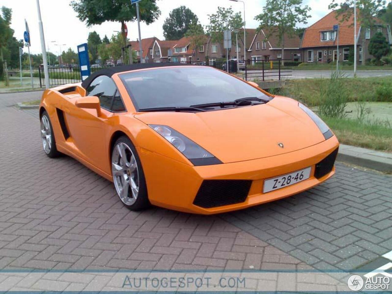 Lamborghini Gallardo Spyder