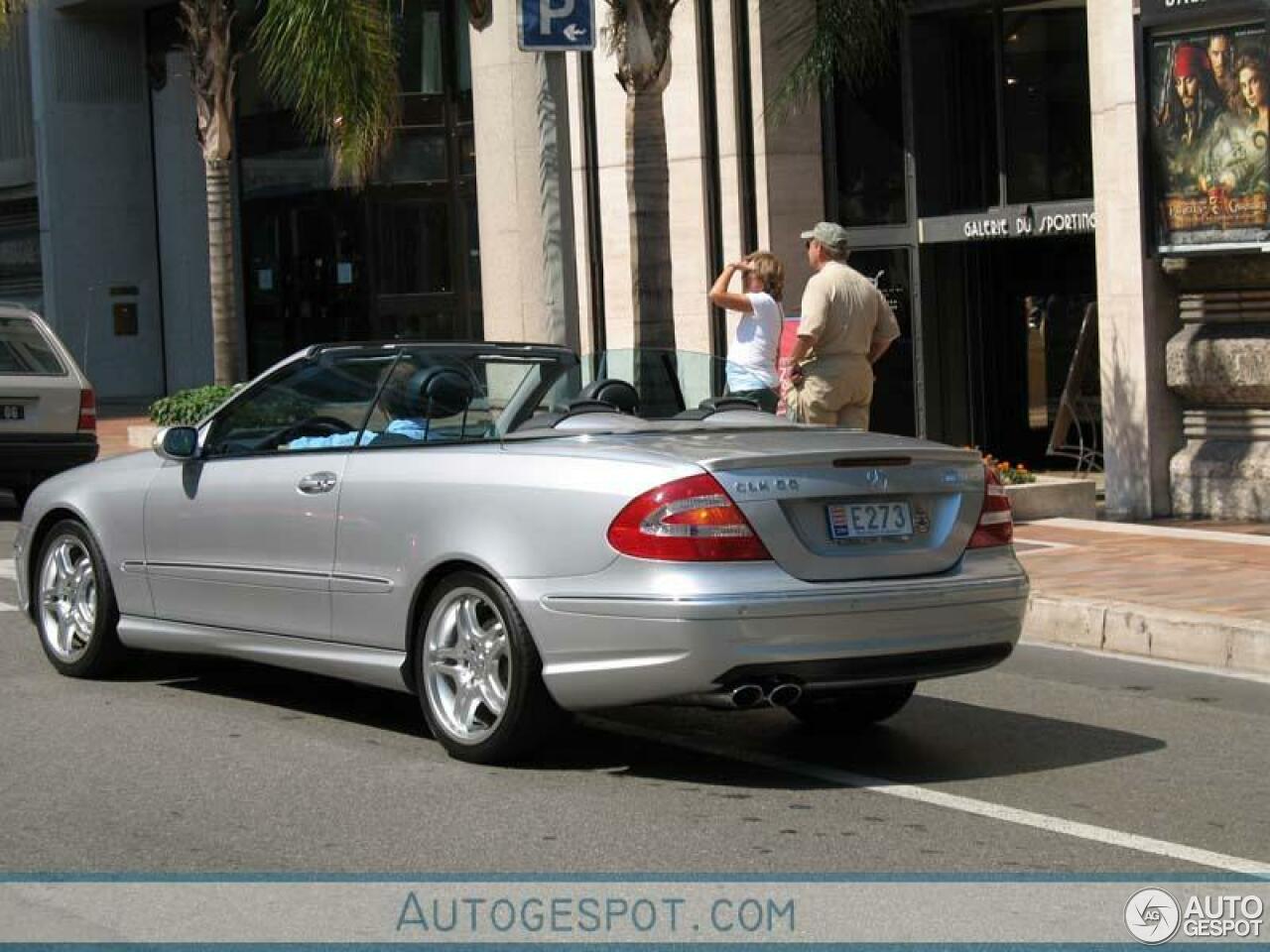 Mercedes-Benz CLK 55 AMG Cabriolet