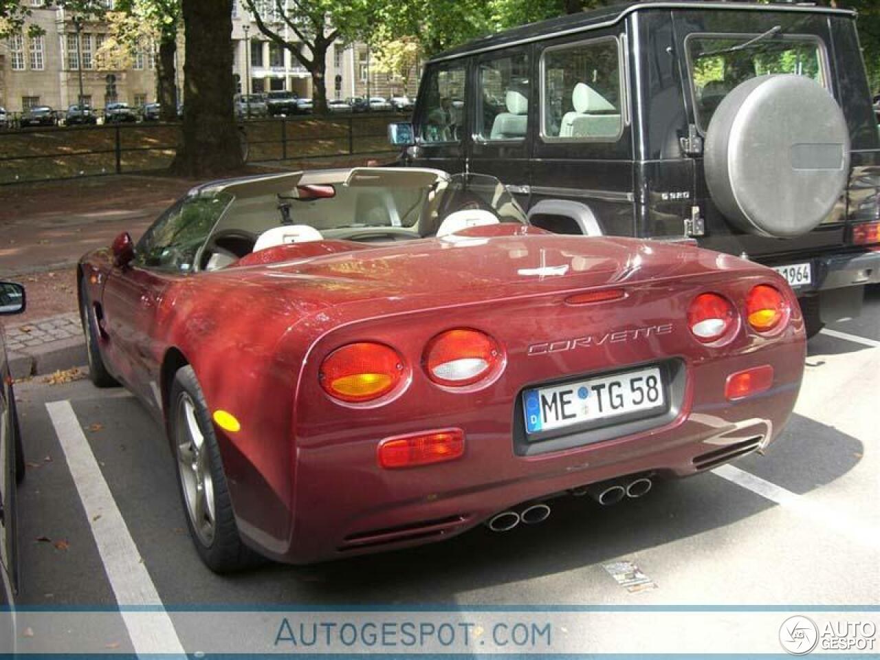 Chevrolet Corvette C5 Convertible 50th Anniversary