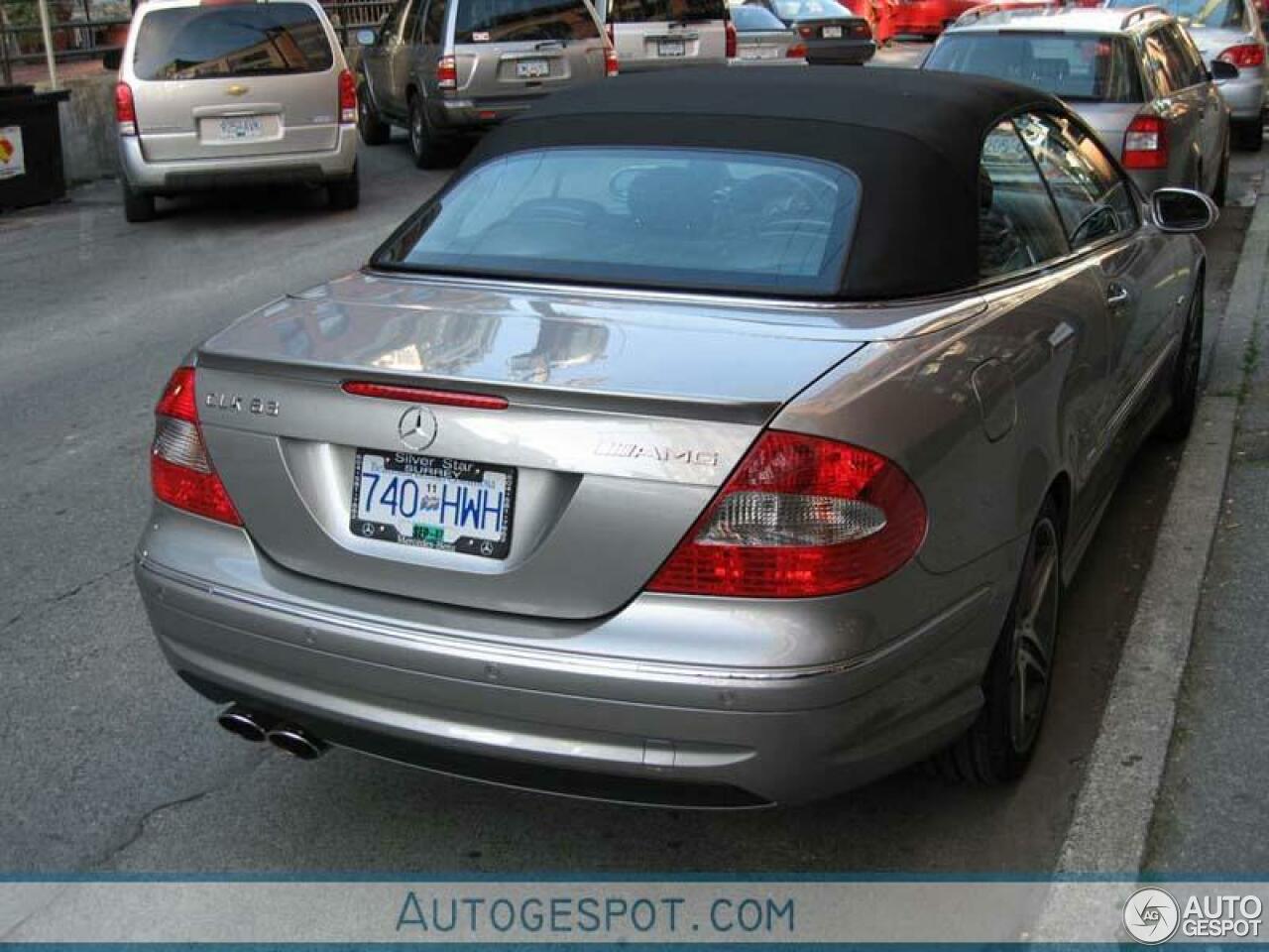 Mercedes-Benz CLK 63 AMG Cabriolet