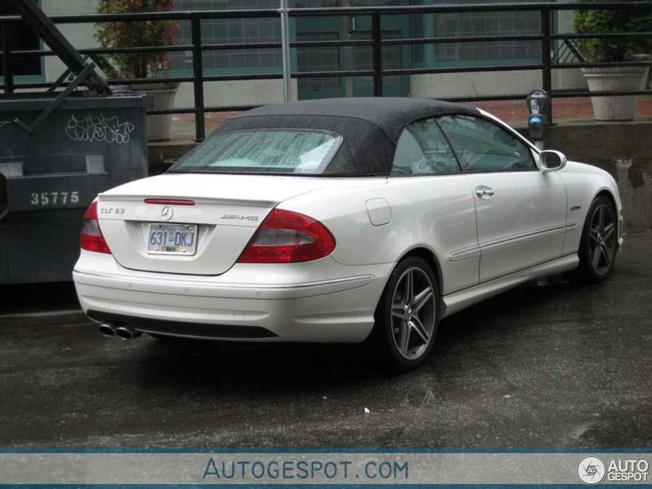 Mercedes-Benz CLK 63 AMG Cabriolet