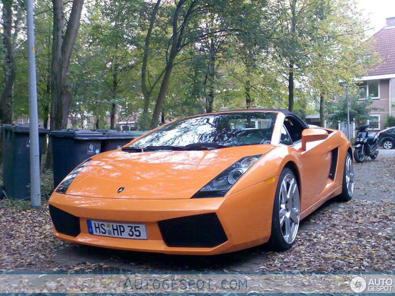 Lamborghini Gallardo Spyder