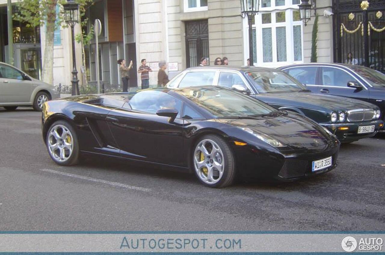 Lamborghini Gallardo Spyder