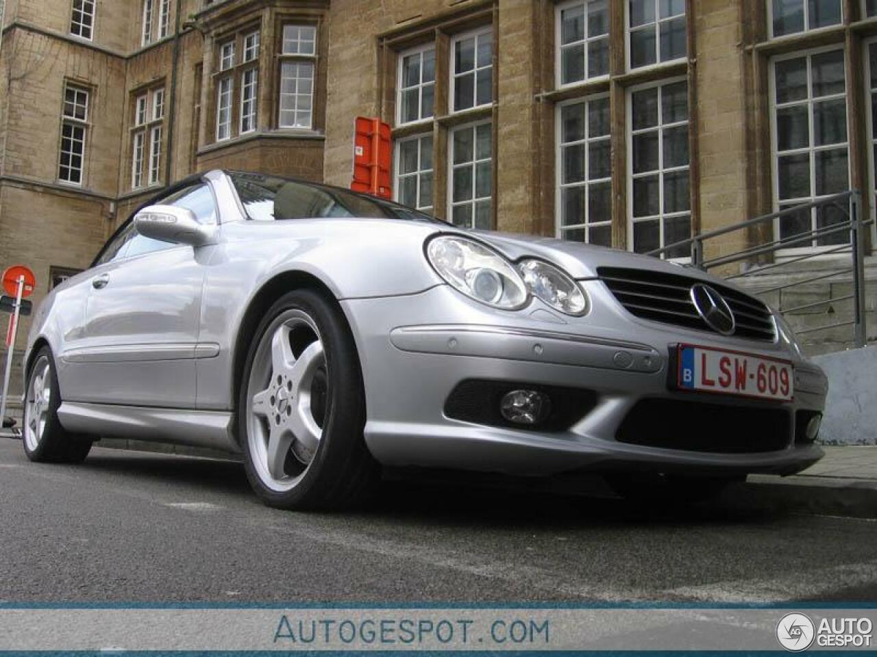 Mercedes-Benz CLK 55 AMG Cabriolet