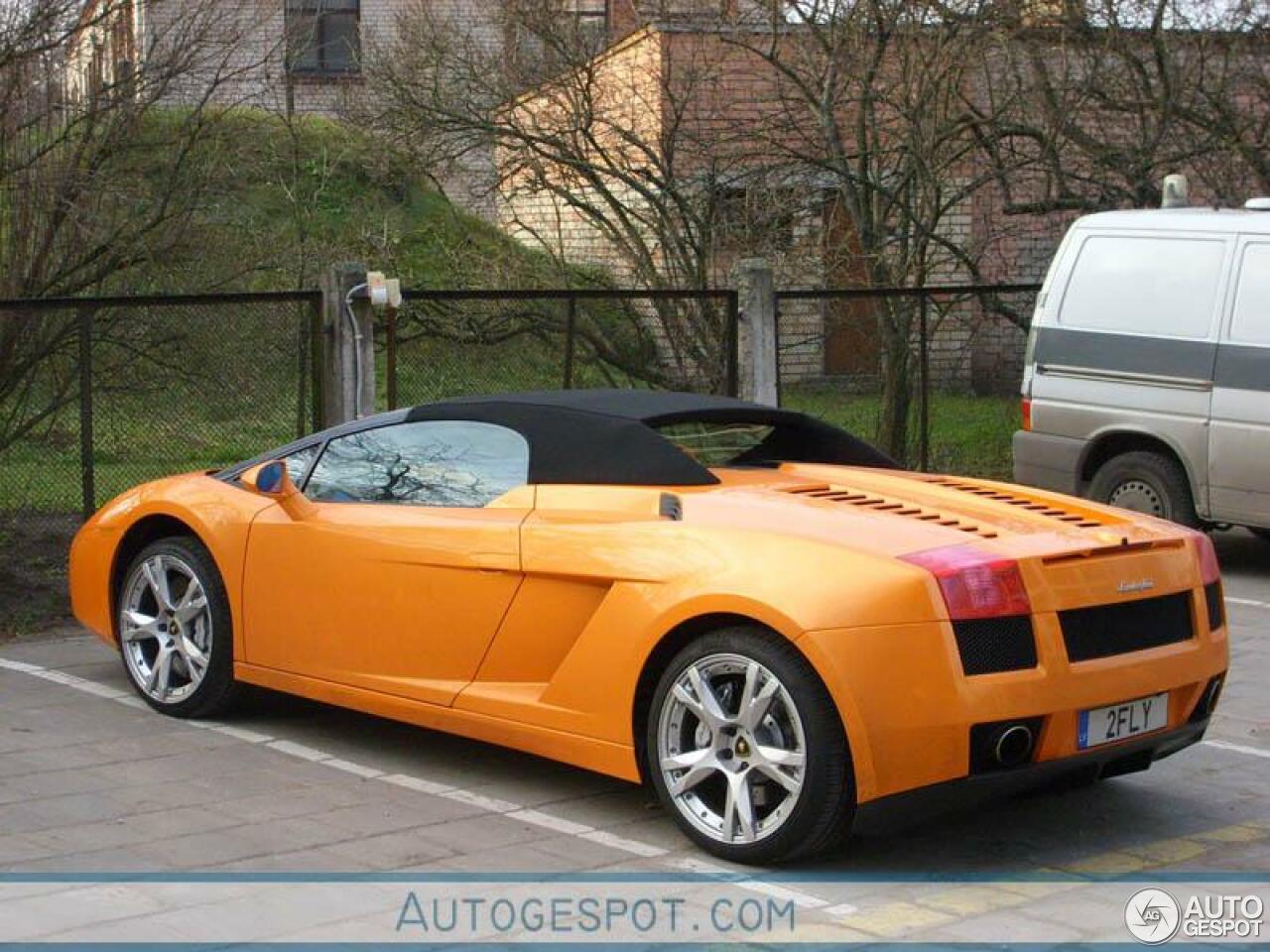 Lamborghini Gallardo Spyder