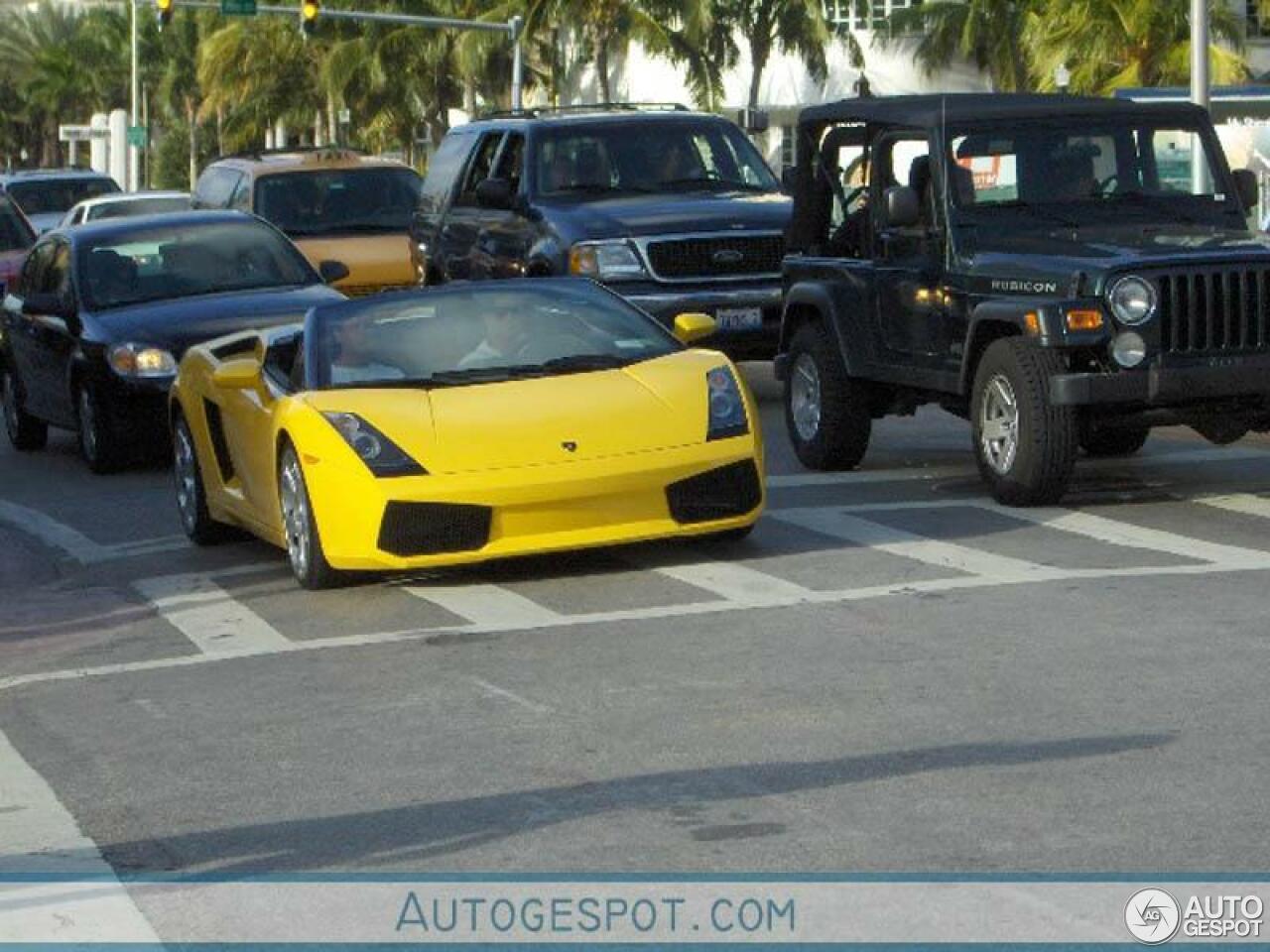 Lamborghini Gallardo Spyder