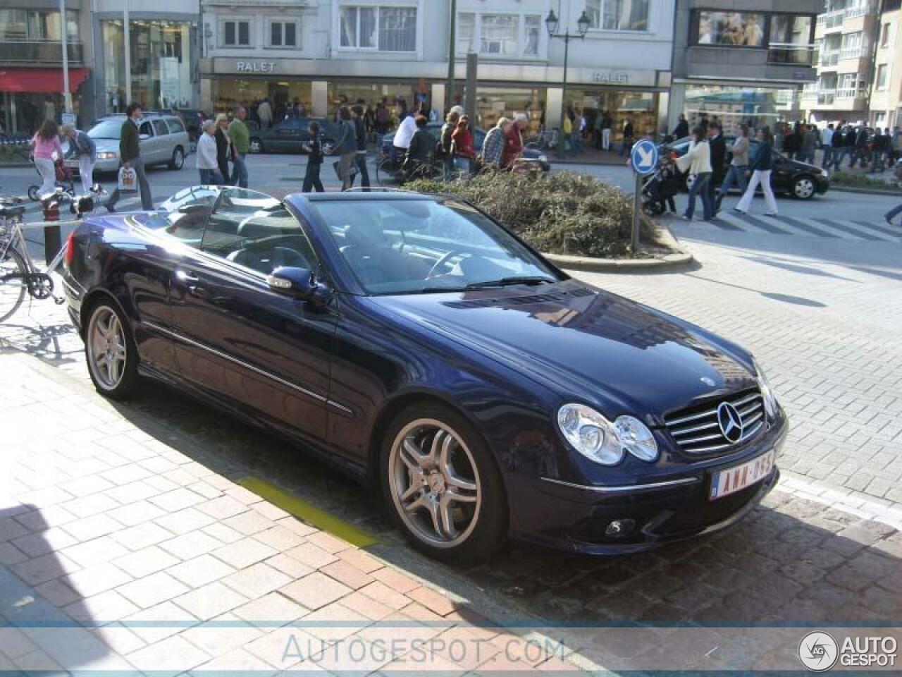 Mercedes-Benz CLK 55 AMG Cabriolet