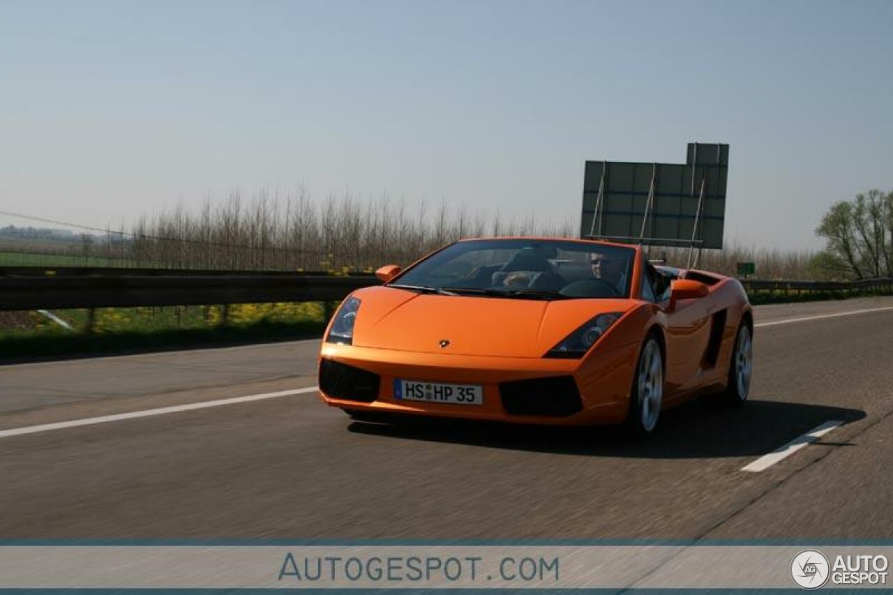 Lamborghini Gallardo Spyder