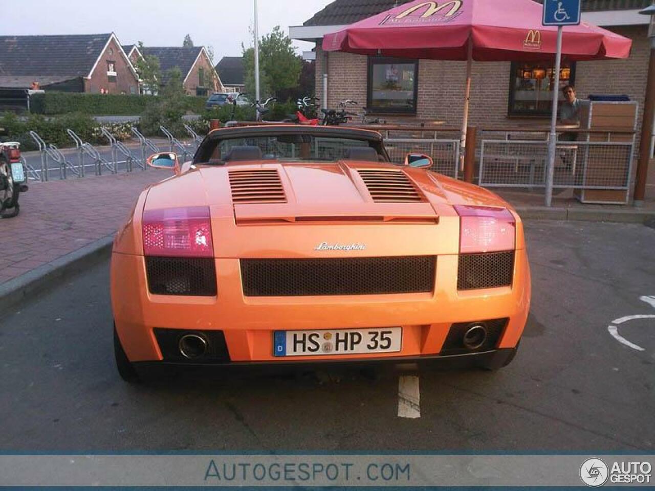 Lamborghini Gallardo Spyder