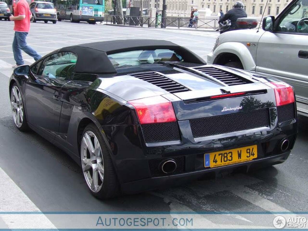 Lamborghini Gallardo Spyder