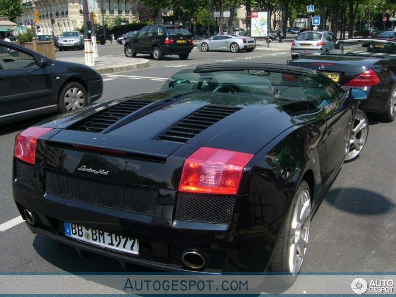 Lamborghini Gallardo Spyder