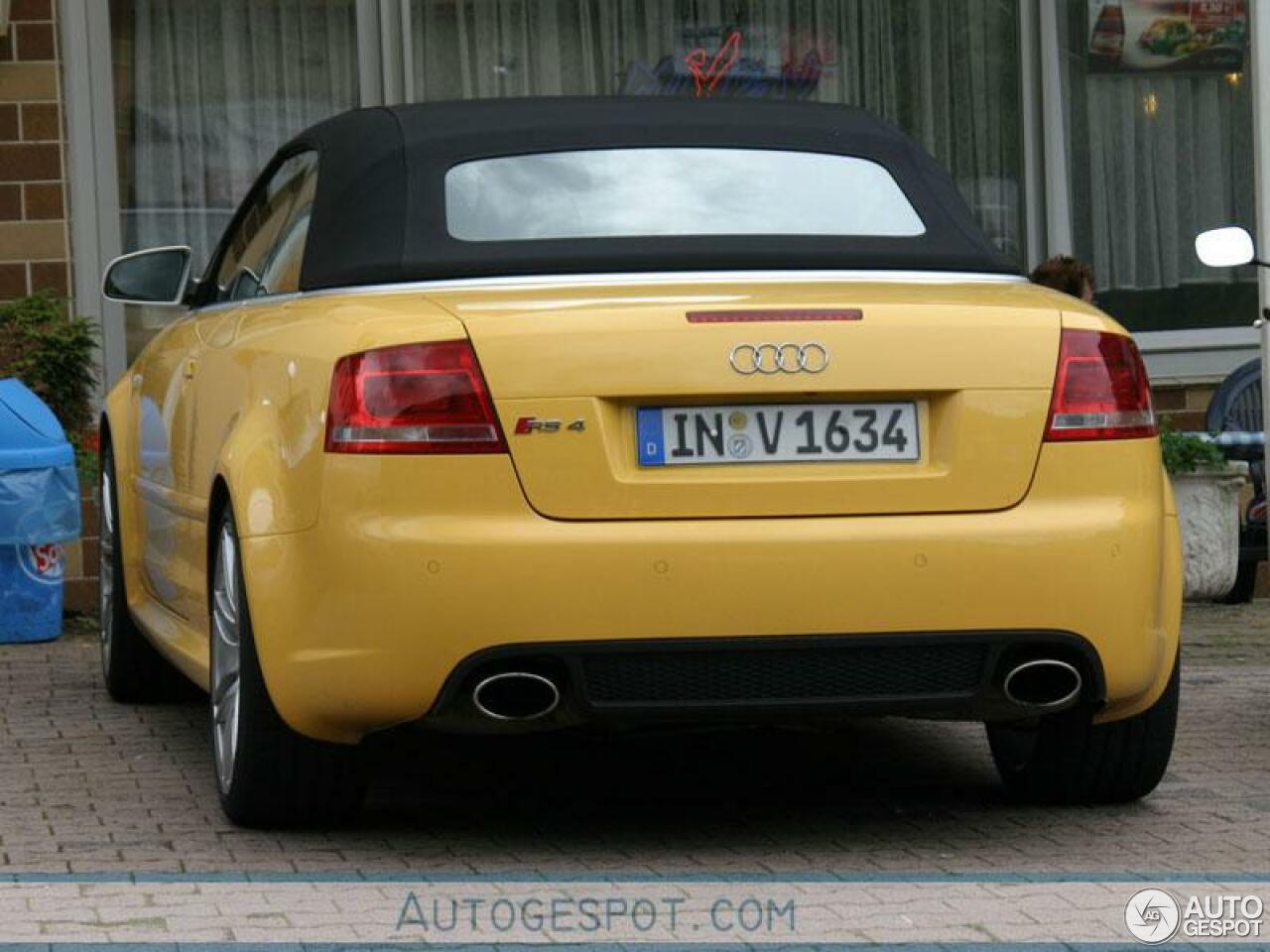 Audi RS4 Cabriolet