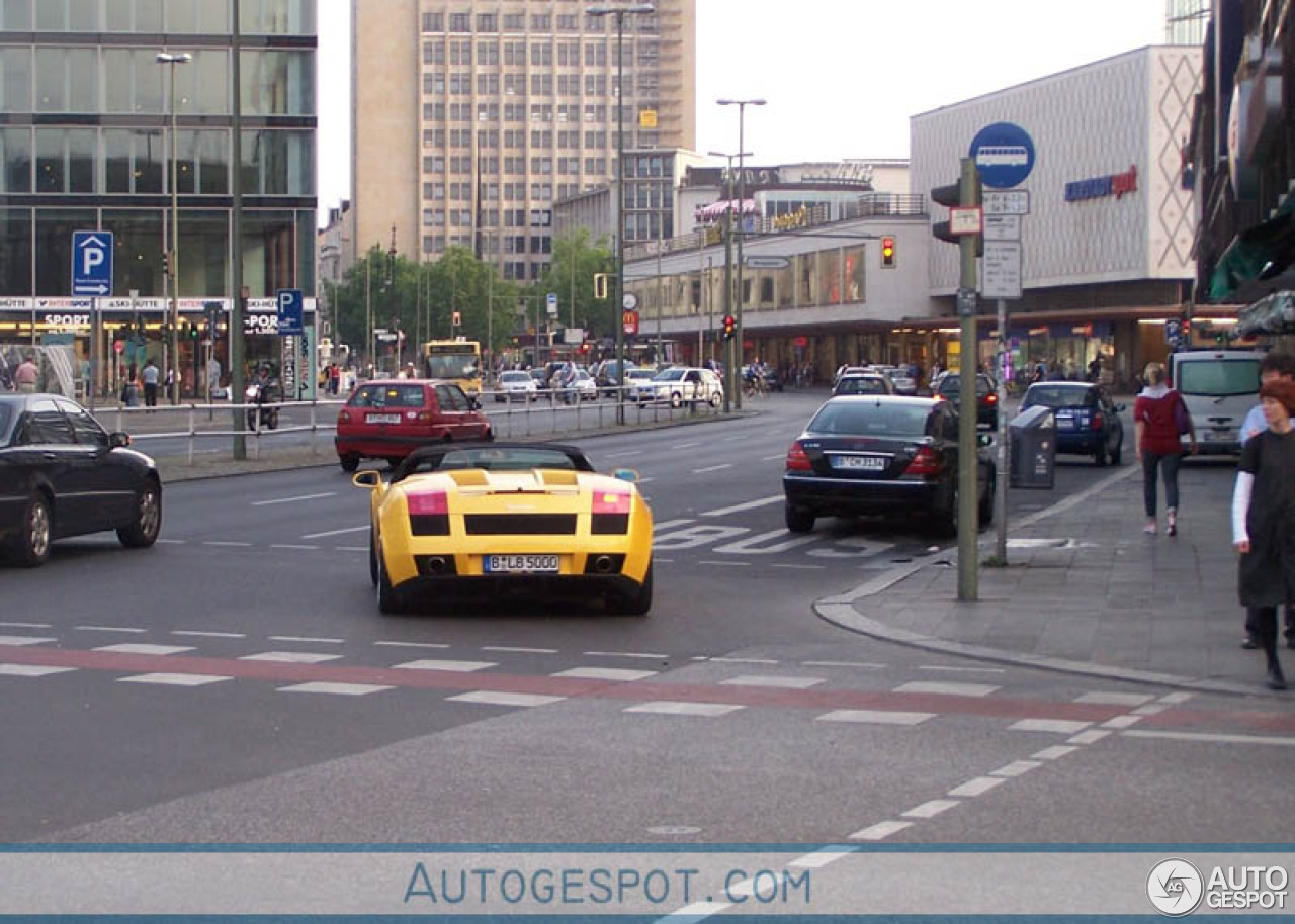 Lamborghini Gallardo Spyder