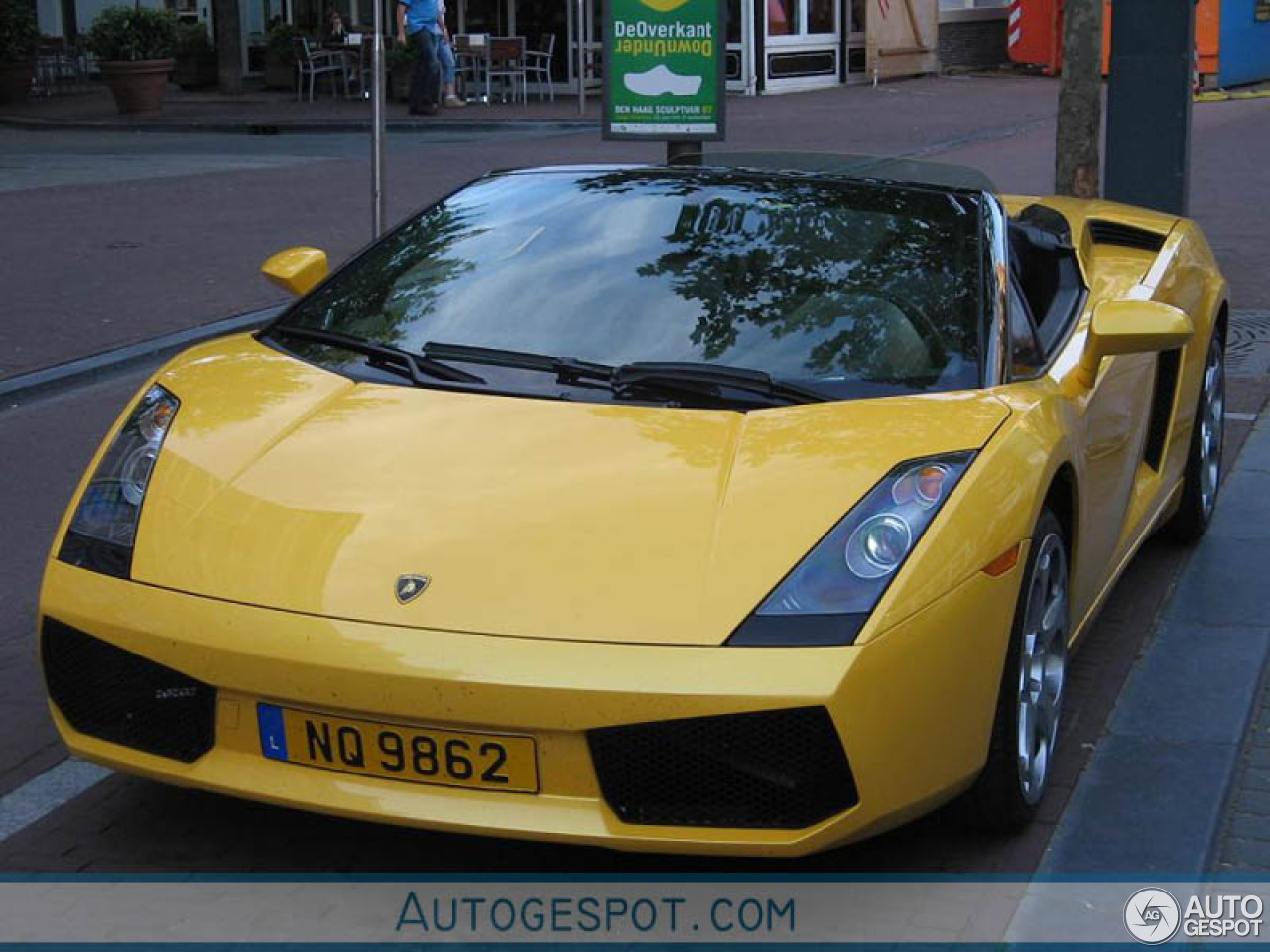 Lamborghini Gallardo Spyder