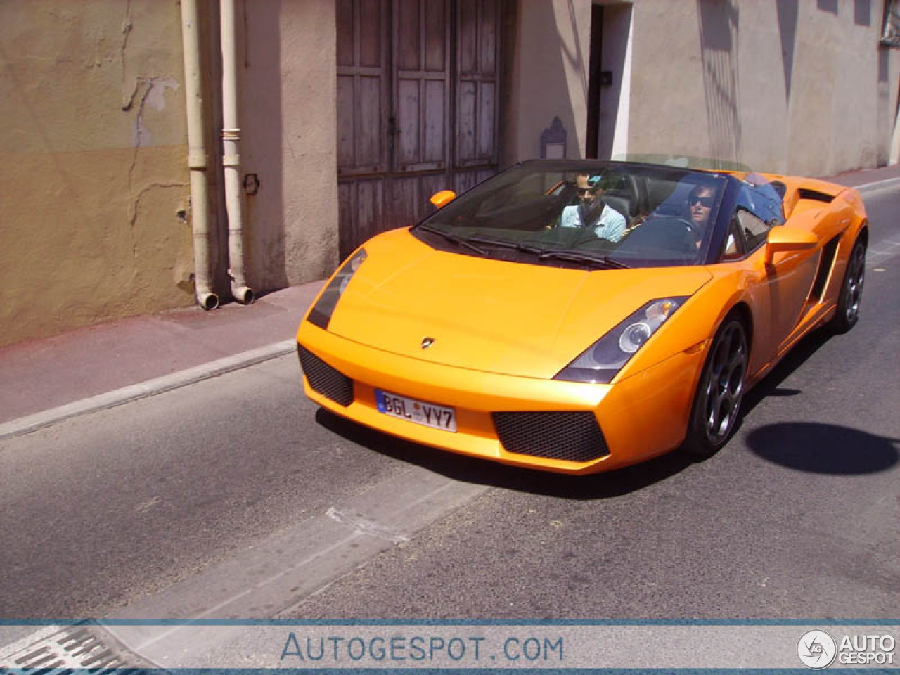 Lamborghini Gallardo Spyder