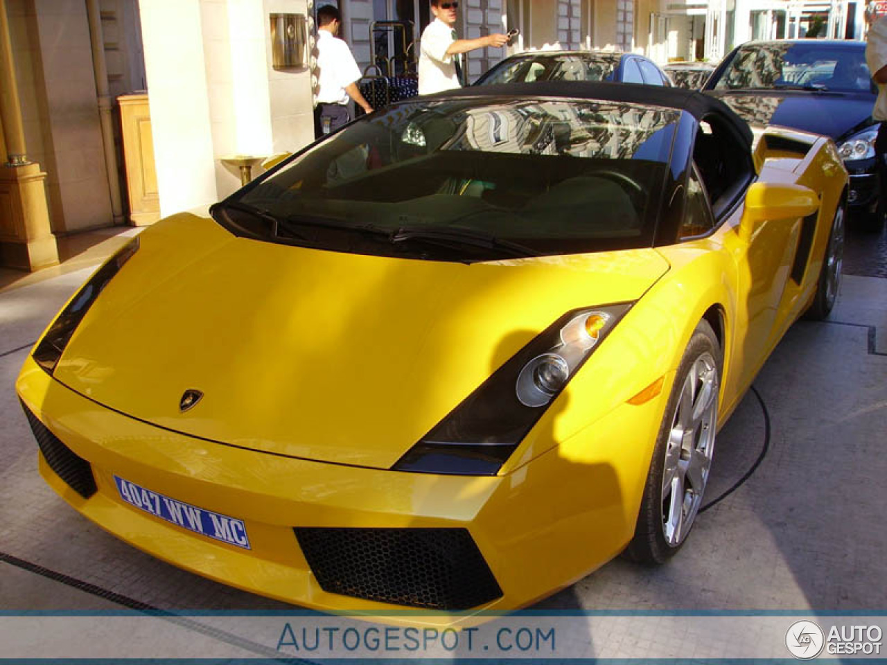 Lamborghini Gallardo Spyder