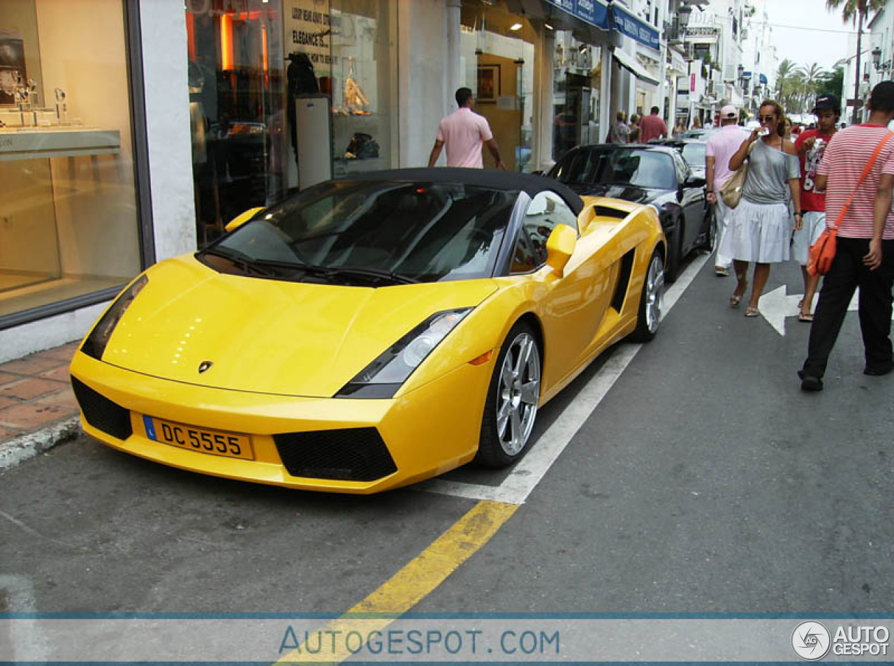 Lamborghini Gallardo Spyder