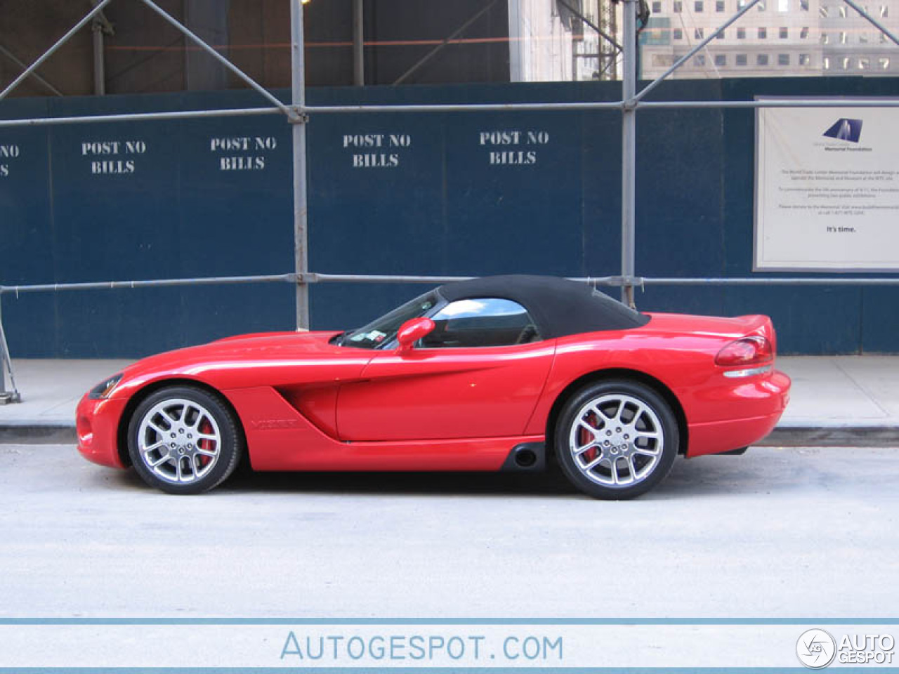 Dodge Viper SRT-10 Roadster 2003