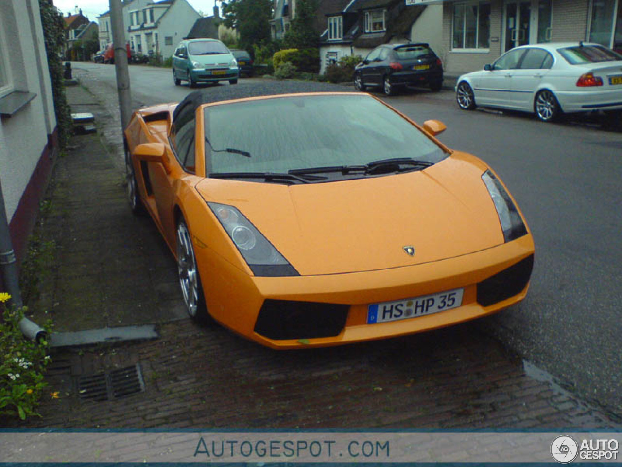 Lamborghini Gallardo Spyder