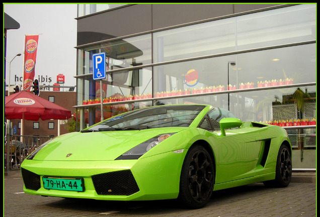 Lamborghini Gallardo Spyder