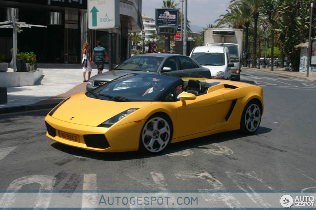 Lamborghini Gallardo Spyder