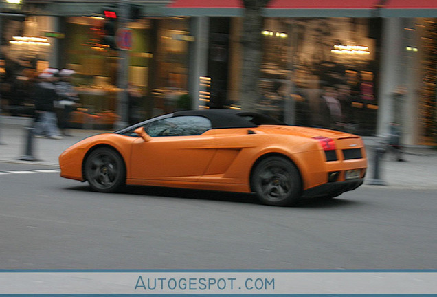 Lamborghini Gallardo Spyder