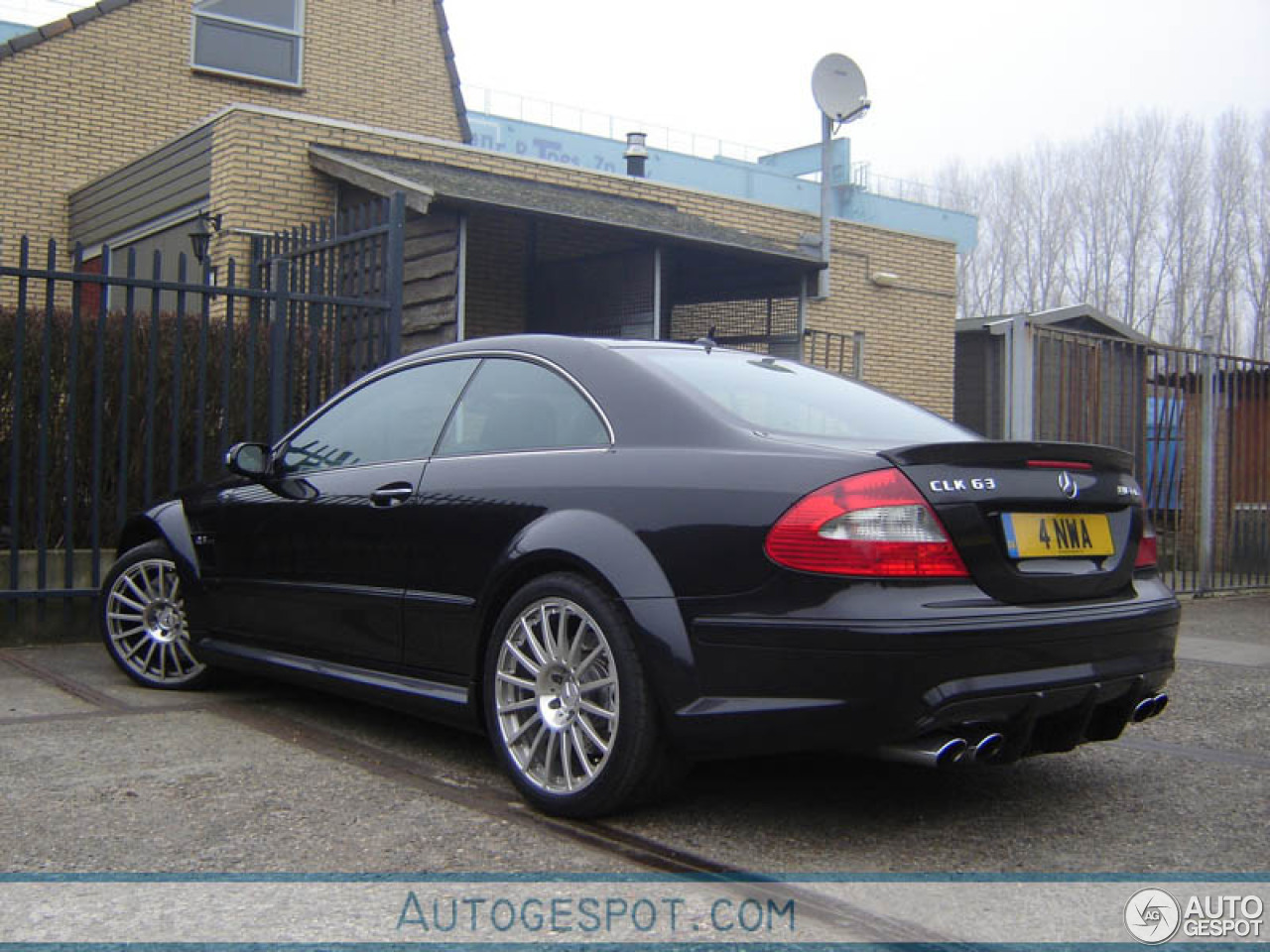 Mercedes-Benz CLK 63 AMG Black Series