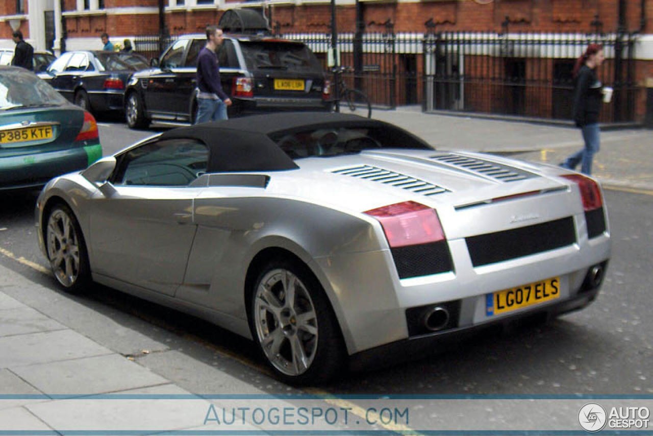 Lamborghini Gallardo Spyder