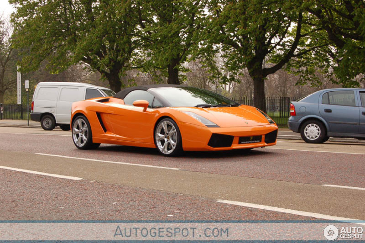 Lamborghini Gallardo Spyder