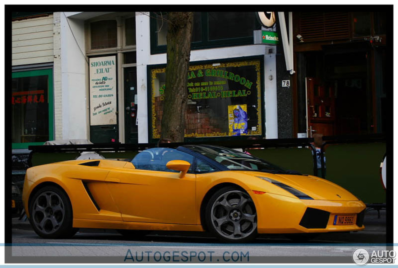 Lamborghini Gallardo Spyder