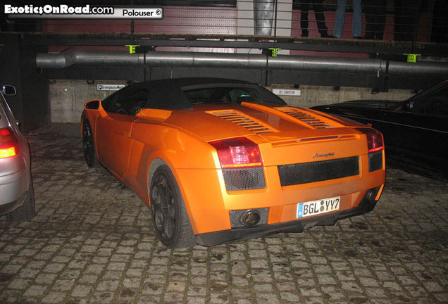 Lamborghini Gallardo Spyder