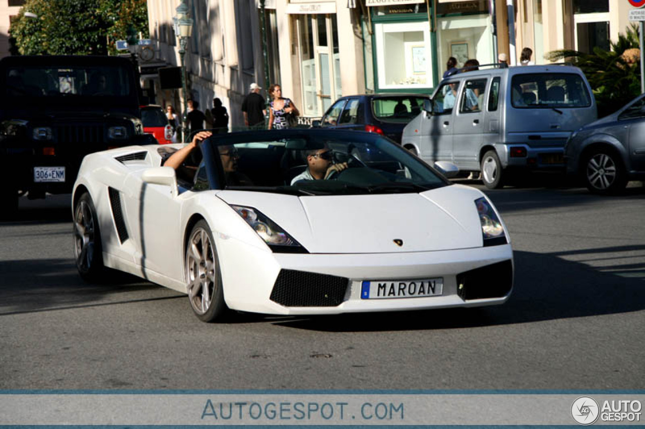 Lamborghini Gallardo Spyder