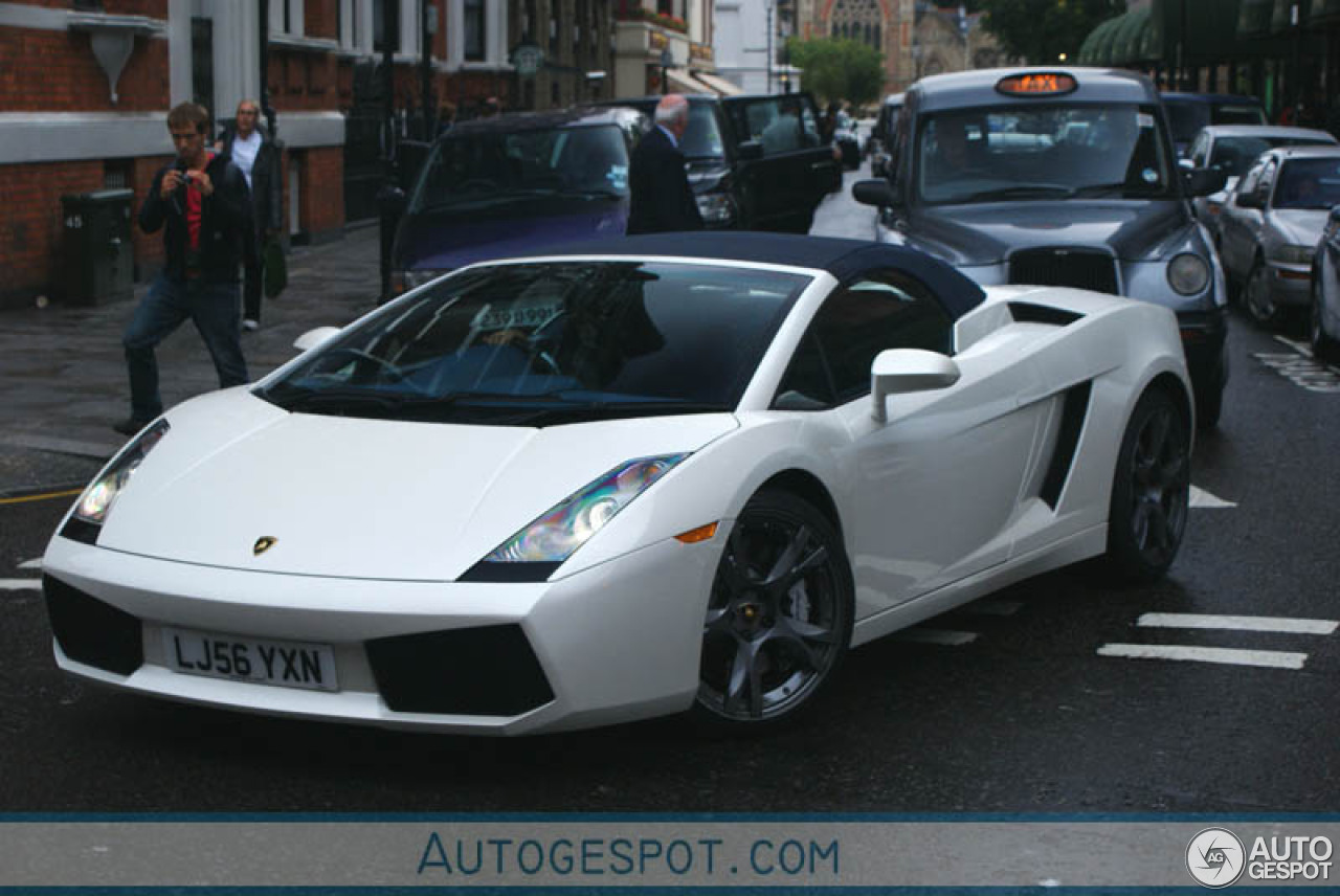 Lamborghini Gallardo Spyder