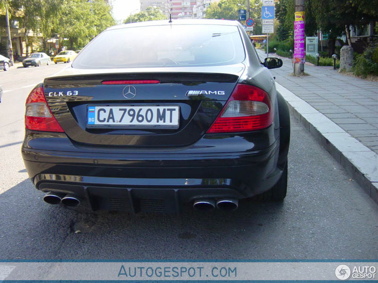 Mercedes-Benz CLK 63 AMG Black Series