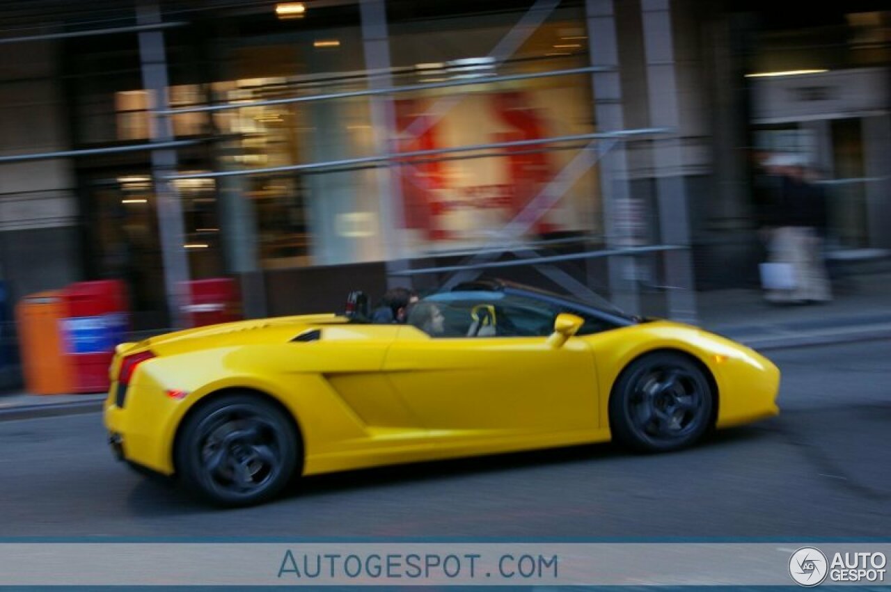 Lamborghini Gallardo Spyder